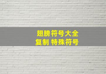 翅膀符号大全复制 特殊符号